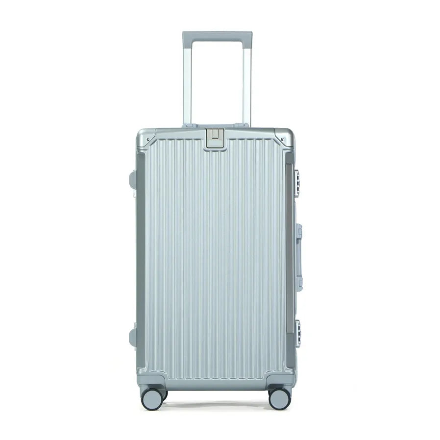 JMT-925386 Aluminium Frame PC Trolley Case Travel Suitcase with Durable Wheels