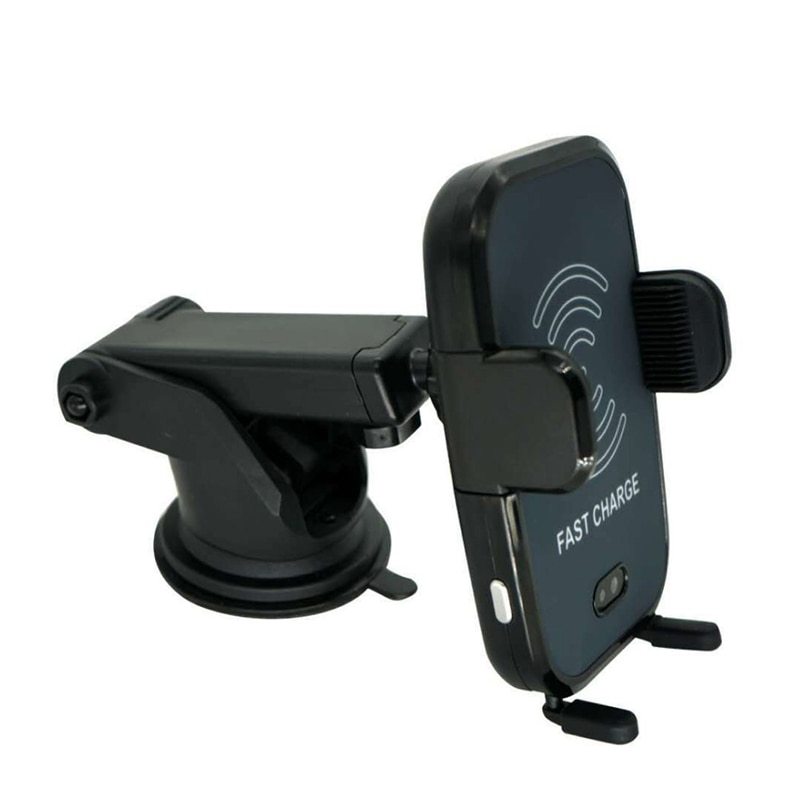 JMT-925514 Fast Wireless Car Charger with Automatic Infrared Sensor for Qi-Compatible Phones