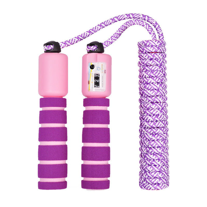 JMT-925578 Adjustable Skipping Rope for Kids - Perfect for Beginners and Counting Exercises