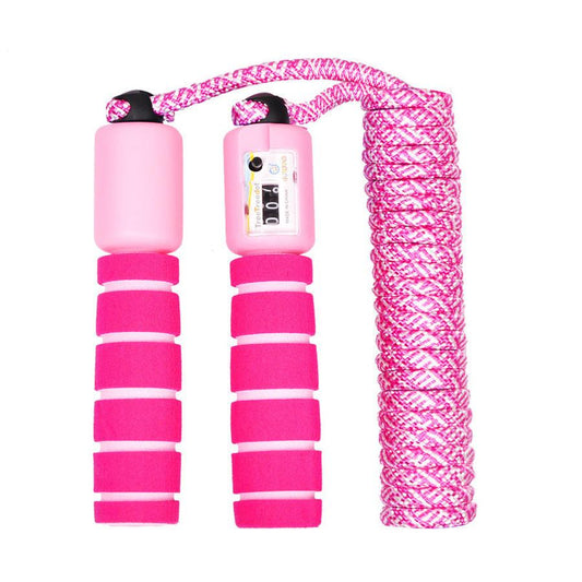 JMT-925578 Adjustable Skipping Rope for Kids - Perfect for Beginners and Counting Exercises