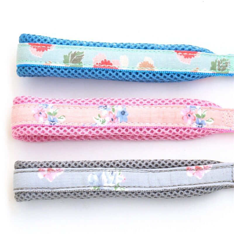 JMT-925834 Adjustable Dog and Cat Harness Leash Set - Breathable Nylon, Perfect for Training and Walks - Available in Pink, Gray, and Sky Blue