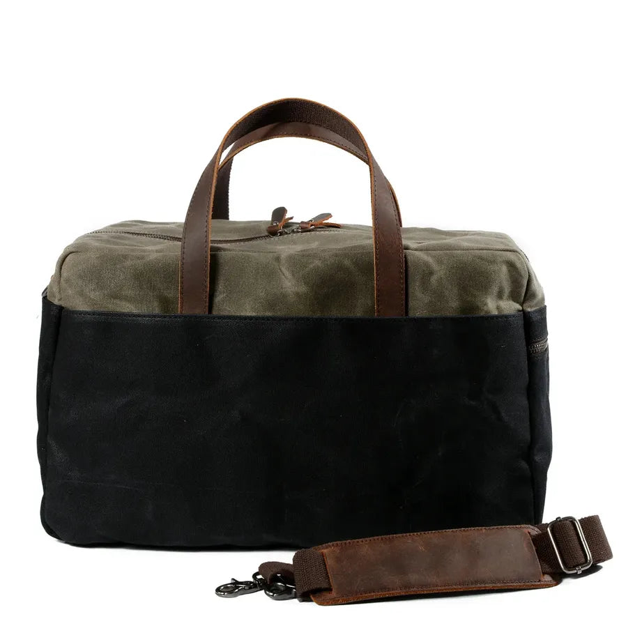 JMT-925898 Vintage Batik Canvas Travel Duffel Bag with Large Capacity and Multi-Colour Options