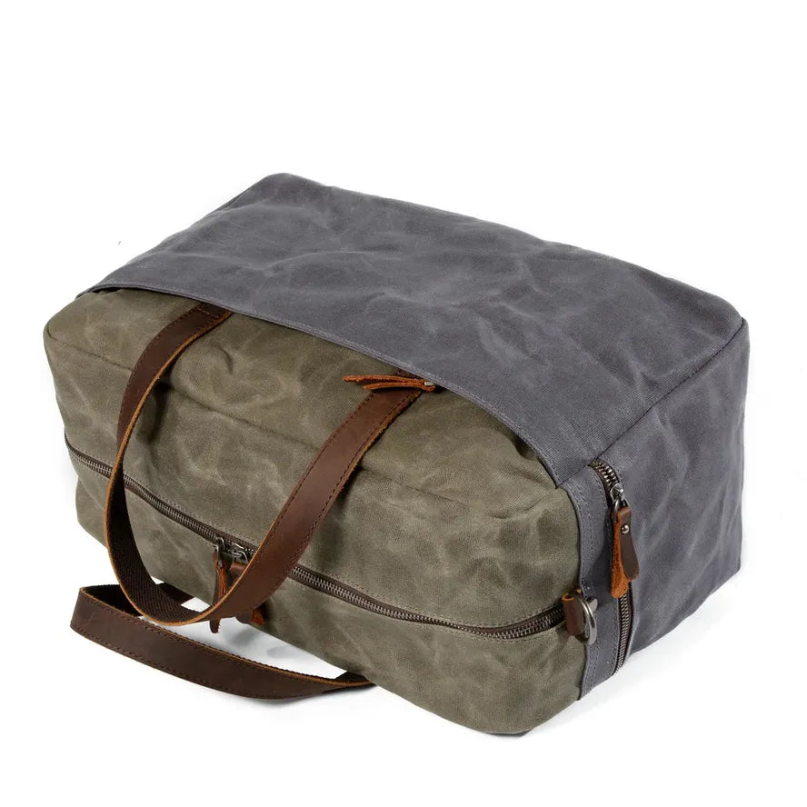 JMT-925898 Vintage Batik Canvas Travel Duffel Bag with Large Capacity and Multi-Colour Options