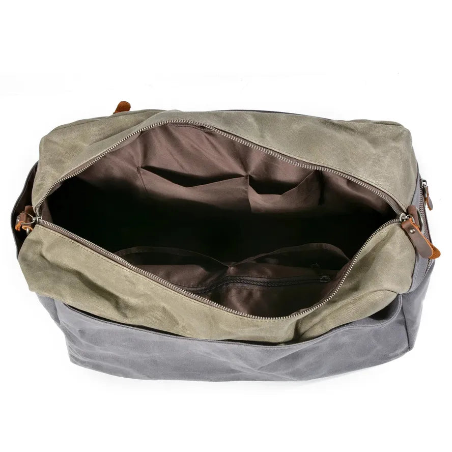 JMT-925898 Vintage Batik Canvas Travel Duffel Bag with Large Capacity and Multi-Colour Options