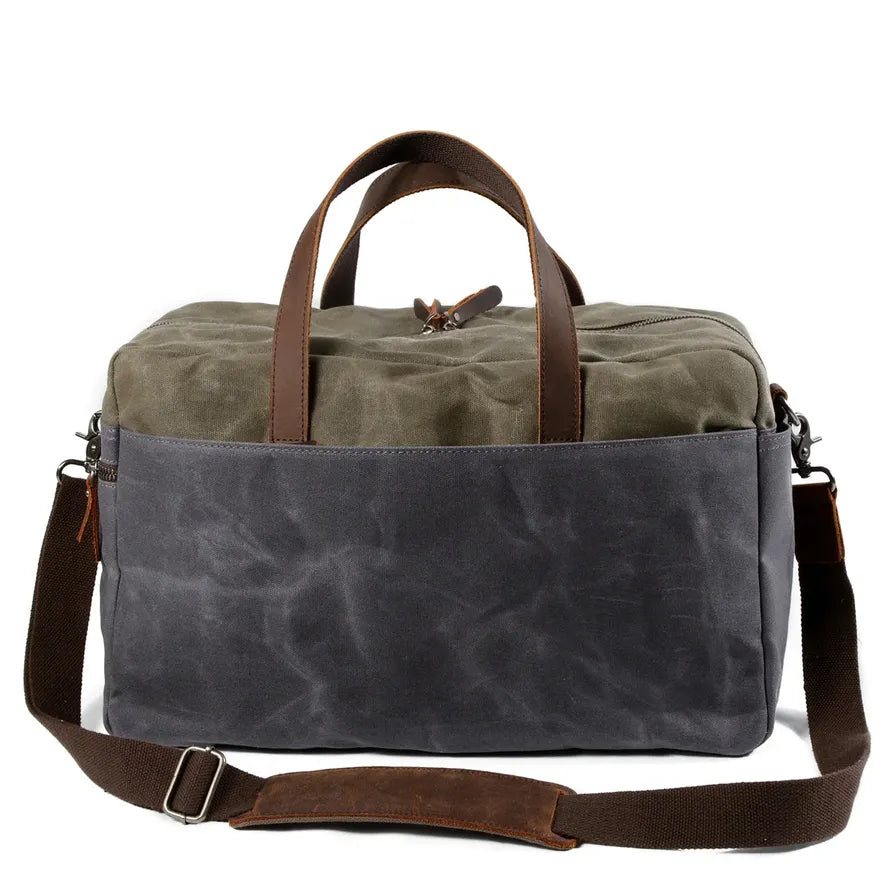 JMT-925898 Vintage Batik Canvas Travel Duffel Bag with Large Capacity and Multi-Colour Options