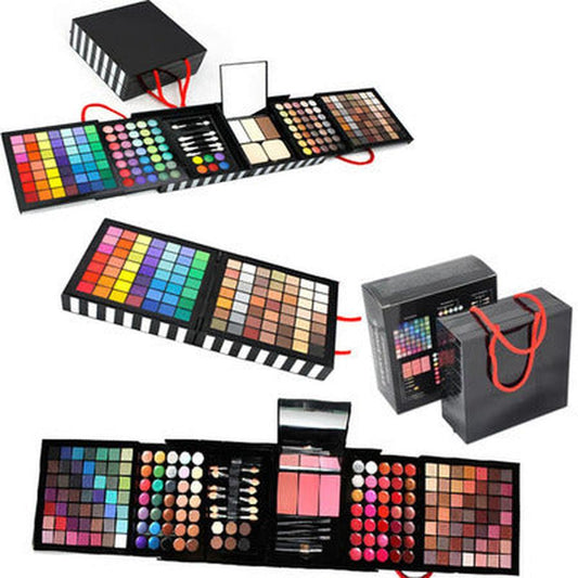JMT-926090 177 Color Eye Shadow and Bronzing Plate Makeup Set - Versatile Combination in White