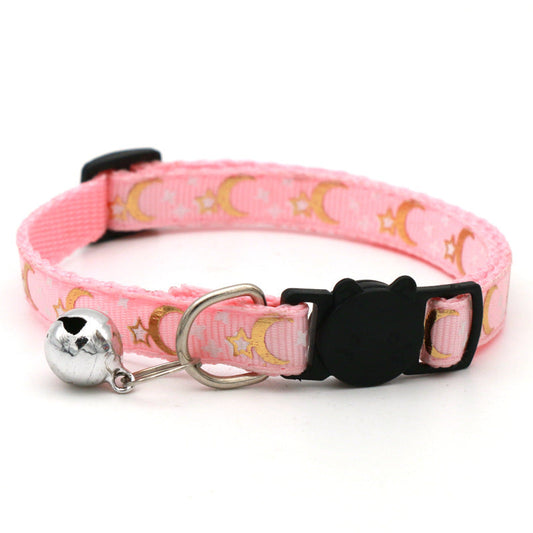 JMT-926154 Adjustable Pet Collar for Cats and Dogs in Various Colors, 1.0CM Width, Fits Neck Sizes 19-32CM
