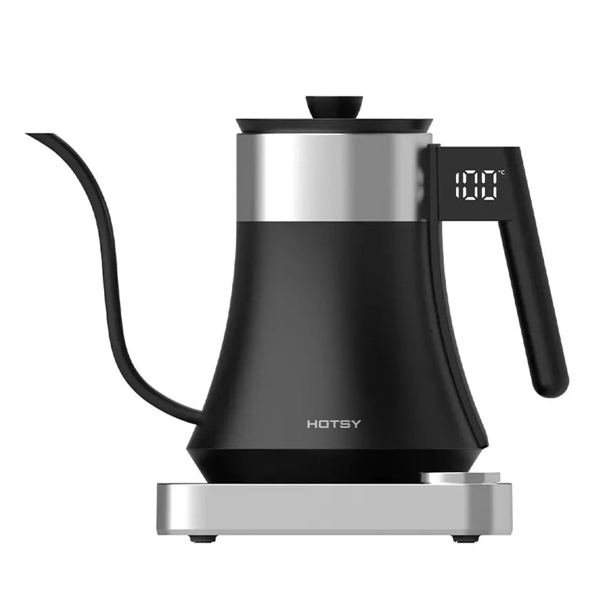 JMT-926346 Electric Gooseneck Coffee Kettle with 1.5L and 0.8L Capacity for Precision Pour Over Brewing