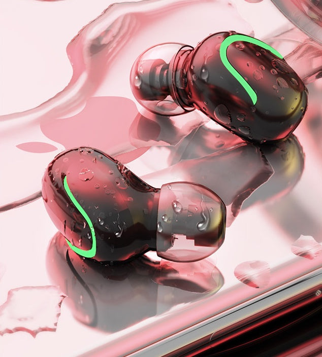 JMT-926474 Bluetooth C1 Wireless Headset with LED Digital Display and Voice Control, Stereo Sound, 15m Range