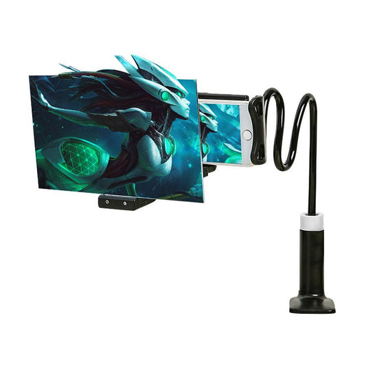JMT-926666 12-Inch Mobile Phone 3D Screen Amplifier with Adjustable Bracket, High-Definition Zoom Optical Technology, Environmentally Friendly Materials