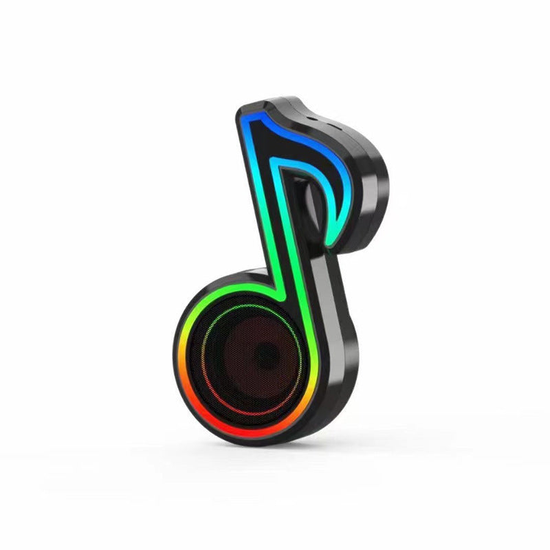JMT-926666 Colorful Wireless Musical Note Sound Speaker with Built-in Battery and Bluetooth Connectivity