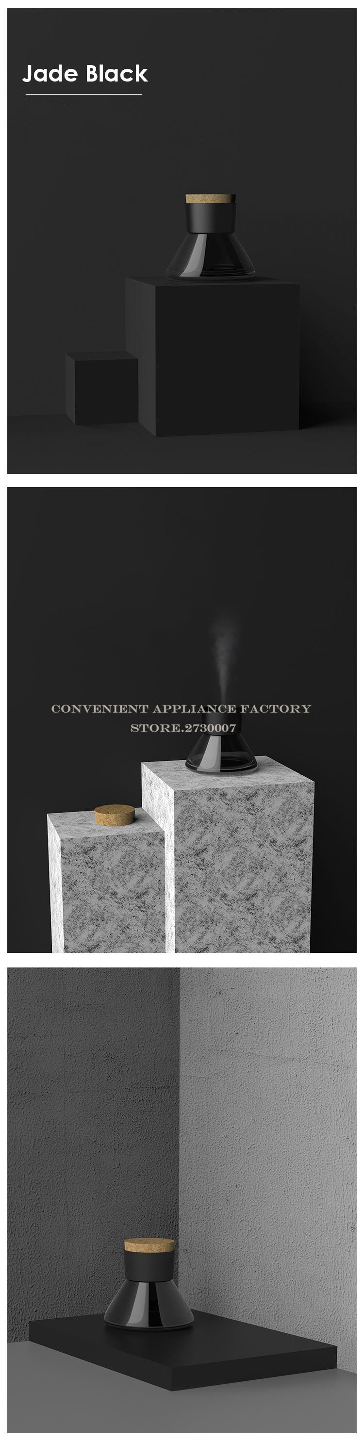 JMT-926794 Stylish USB Spray Humidifier with 200ml Capacity and 10-Hour Runtime