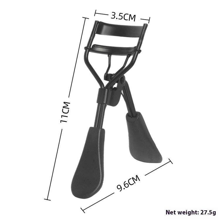 JMT-926922 Double-Headed Eyebrow Brush with Steel Tooth Comb and Nylon Bristles, 14cm Length