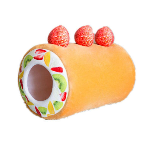 JMT-927114 Cozy Plush Cat's Nest Bed - 25x40 cm with Sponge Filler for Home and Cat Cages