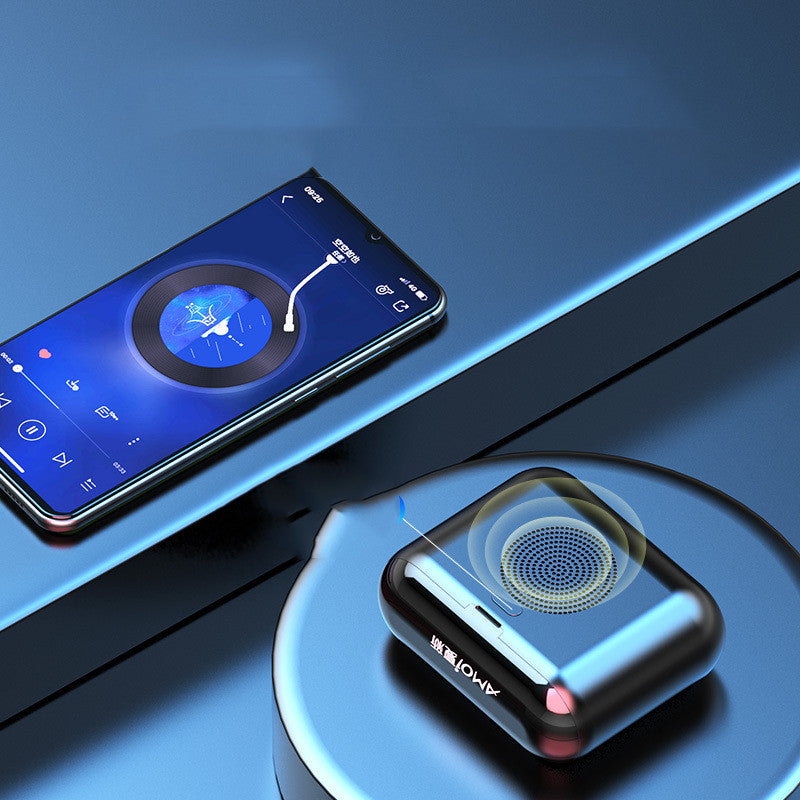 JMT-927306 Portable Mini Bluetooth Speaker and Binaural Headset Combo
