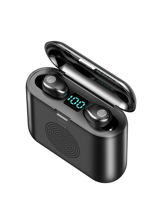 JMT-927306 Portable Mini Bluetooth Speaker and Binaural Headset Combo