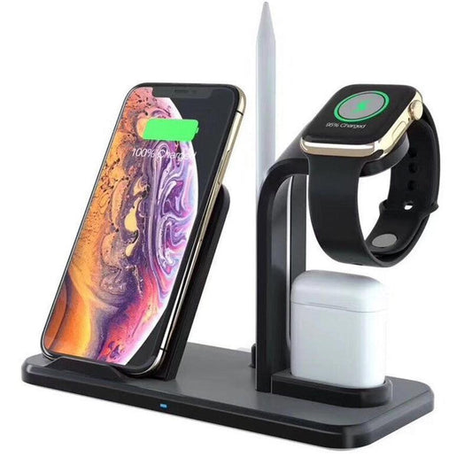 JMT-927498 Wireless Charging Bracket with USB Output and Type-C Cable, Compatible with Qi-Enabled Devices
