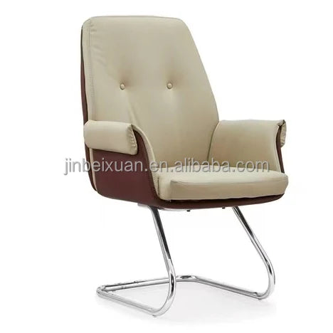 JMT-927562 Ergonomic Leather Swivel Conference Chair for Office and Meeting Rooms