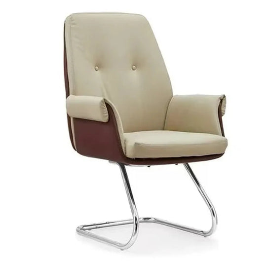 JMT-927562 Ergonomic Leather Swivel Conference Chair for Office and Meeting Rooms