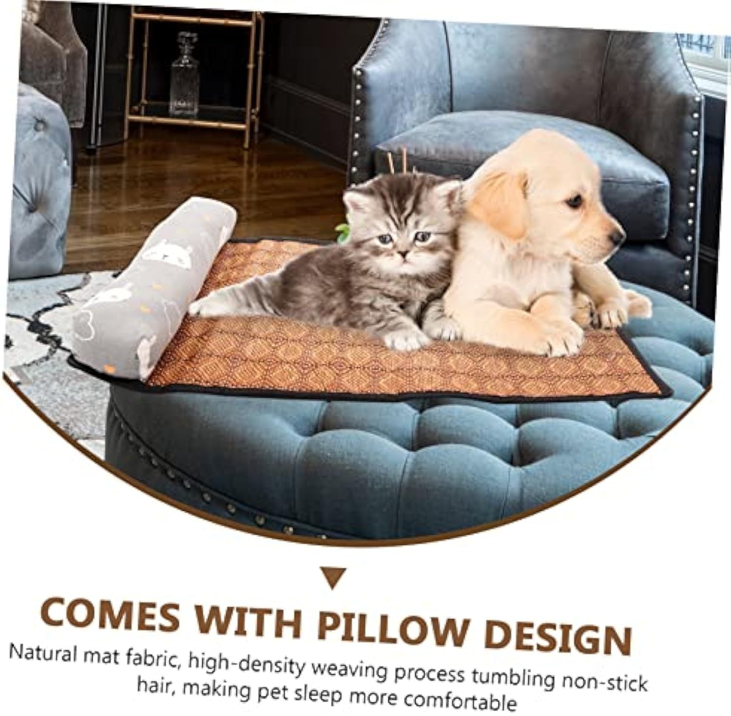 JMT-927626 Pet Cooling Mat - Ice Silk Pad for Comfortable Summer Relief for Dogs and Cats