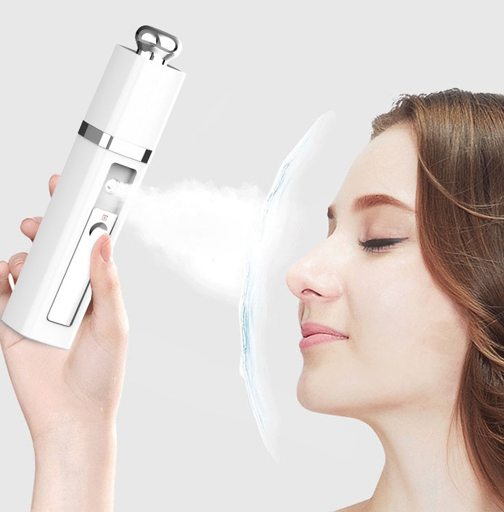 JMT-927946 Handheld Nano Spray Humidifier with Cold Mist Function for Face Moisturizing - Model L11