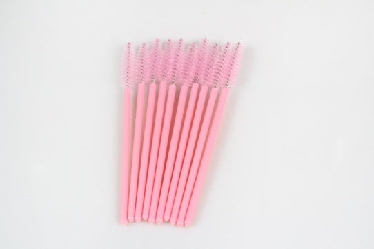 JMT-928074 Dual-Use Disposable Spiral Eyelash and Eyebrow Brush with Adjustable Head