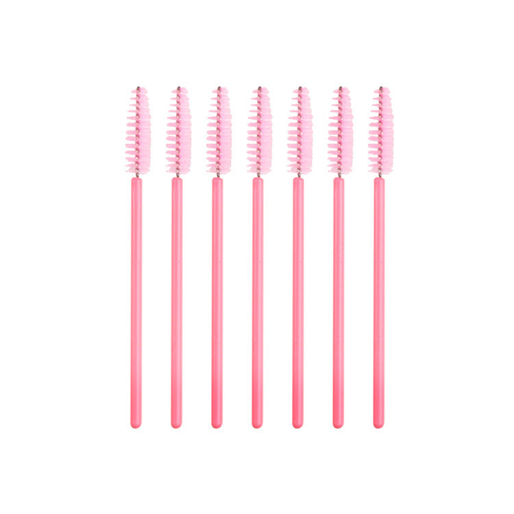 JMT-928074 Dual-Use Disposable Spiral Eyelash and Eyebrow Brush with Adjustable Head