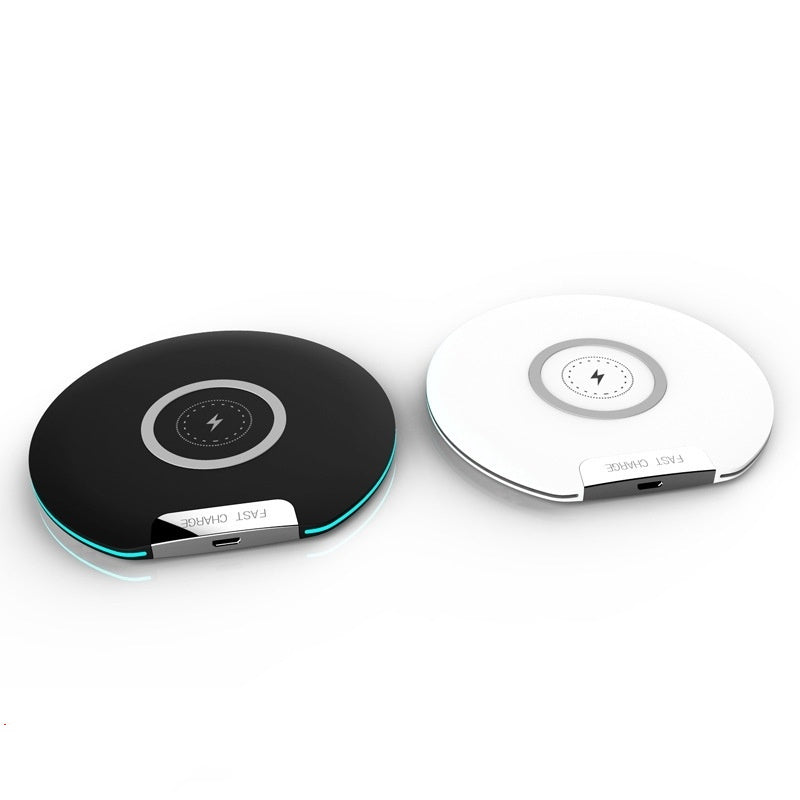 JMT-928138 10W and 5W Wireless Charger for Desktop and Mobile Phones - Available in Black, White, and Blue