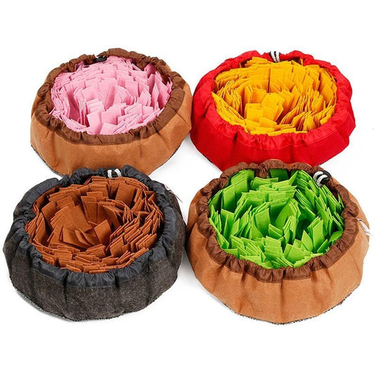 JMT-928266 Pet Sniffing Training Mat for Dogs - Anti-Choking, Non-Slip, Eco-Friendly, Machine Washable