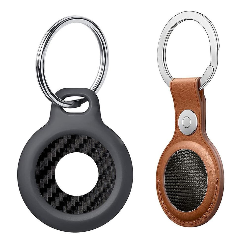 JMT-928650 Carbon Fiber Protective Film Leather Case with TPU Material and Alcohol Bag, 2-Piece Set