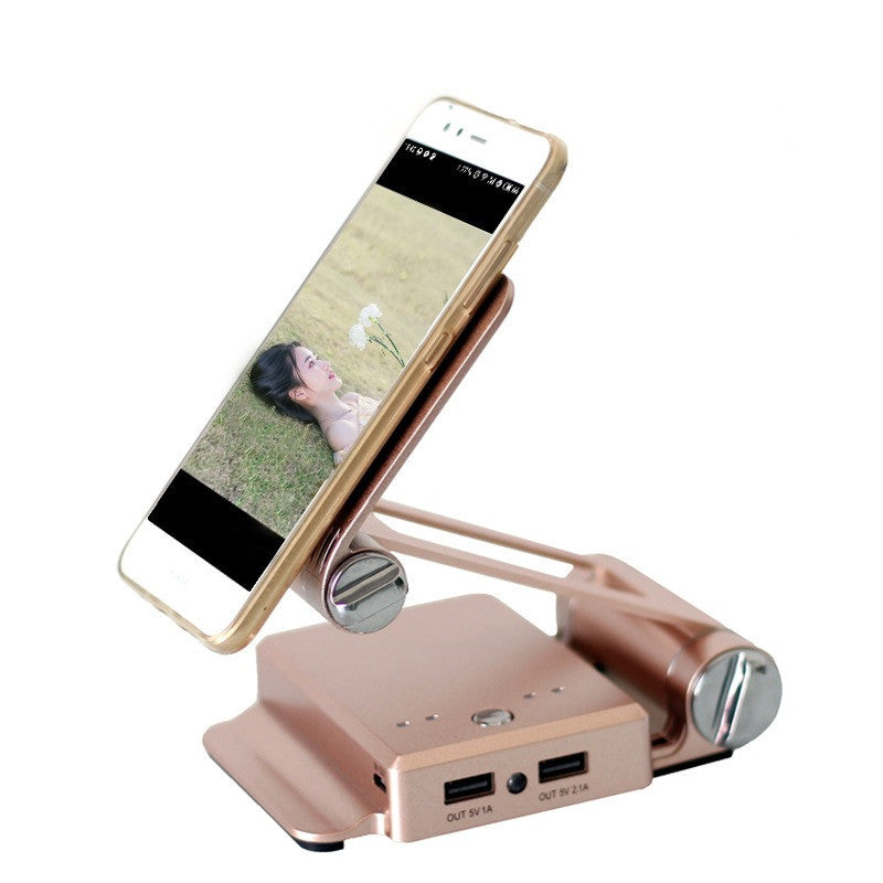 JMT-929290 Foldable Mobile Power Nesting with Dual Output in Rose Gold, Cool Black, and Blue