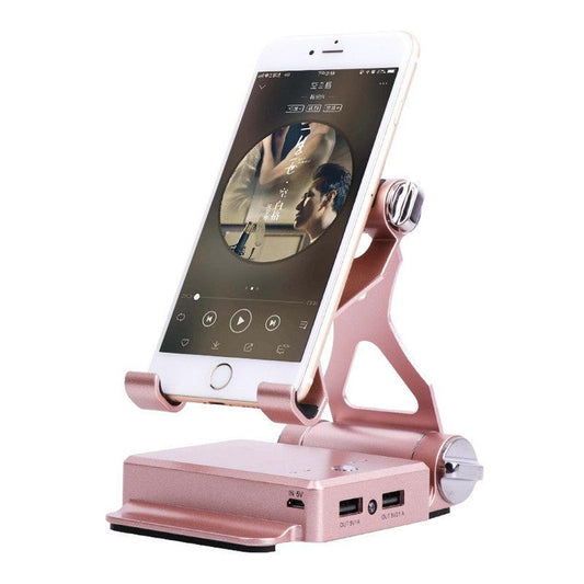 JMT-929290 Foldable Mobile Power Nesting with Dual Output in Rose Gold, Cool Black, and Blue