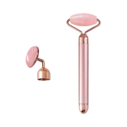JMT-929354 2-in-1 Jade Roller Beauty Stick for Facial Contouring and Skin Rejuvenation