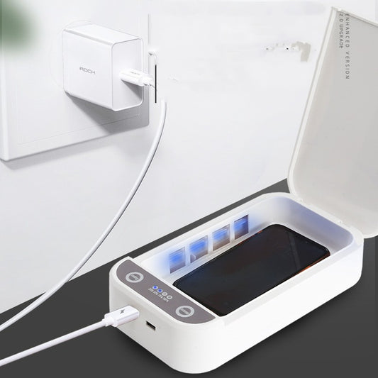 JMT-929610 UV Sterilizer Box for Cell Phones and N95 Masks - Multi-Purpose Disinfection Solution