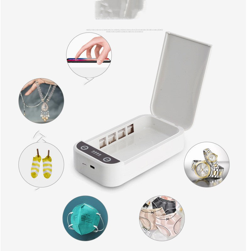 JMT-929610 UV Sterilizer Box for Cell Phones and N95 Masks - Multi-Purpose Disinfection Solution