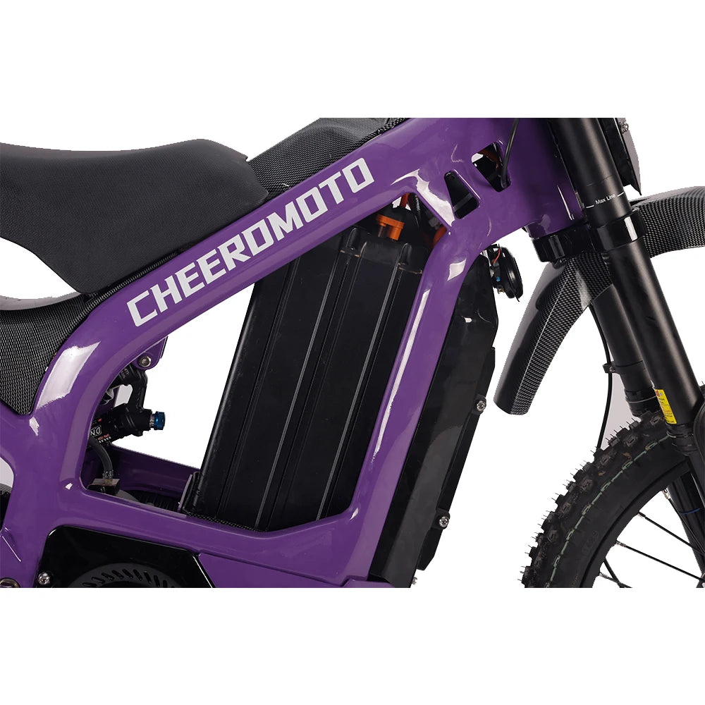 JMT-929866 Electric Dirt Bike with Full Suspension - Electric Dirt Bike for Adults , Top Speed 27.9 mph