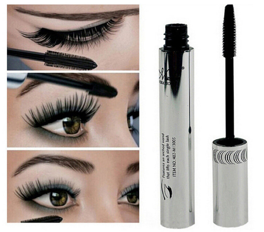 JMT-930378 Waterproof Long-Thick Black Mascara with Silicone Brush for Enhanced Eyelash Volume