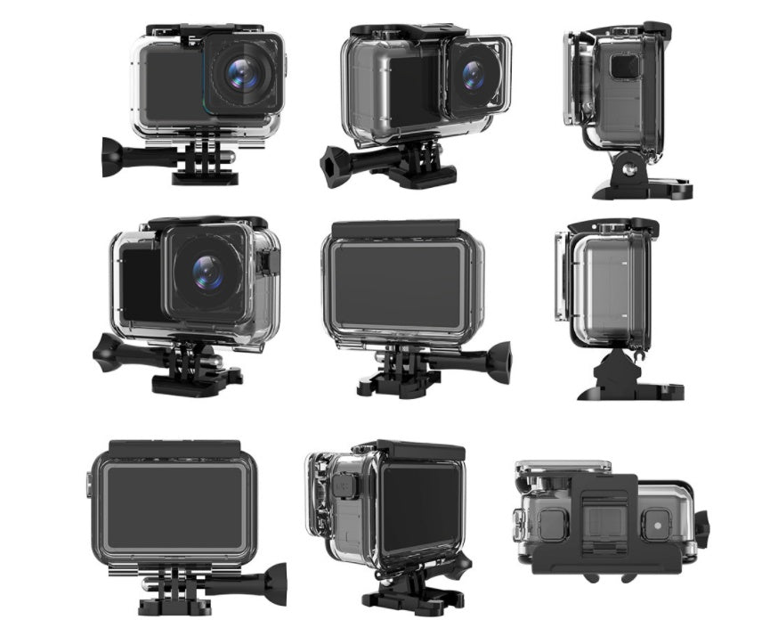 JMT-930634 Waterproof Diving Case for Sports Camera - 61m and 40m Depth Ratings