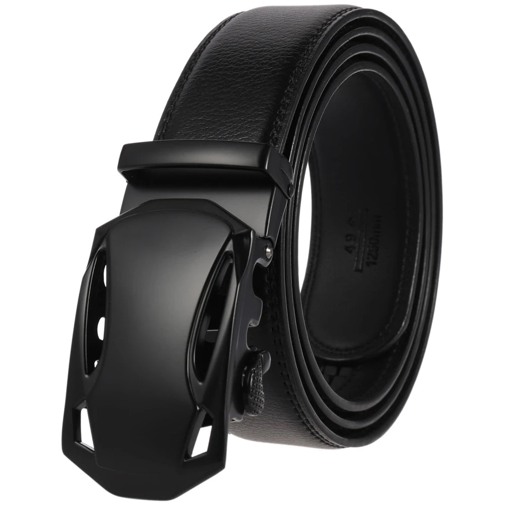 JMT-930698 Genuine Leather Men's Belt – Durable Cowhide Fashion Accessory