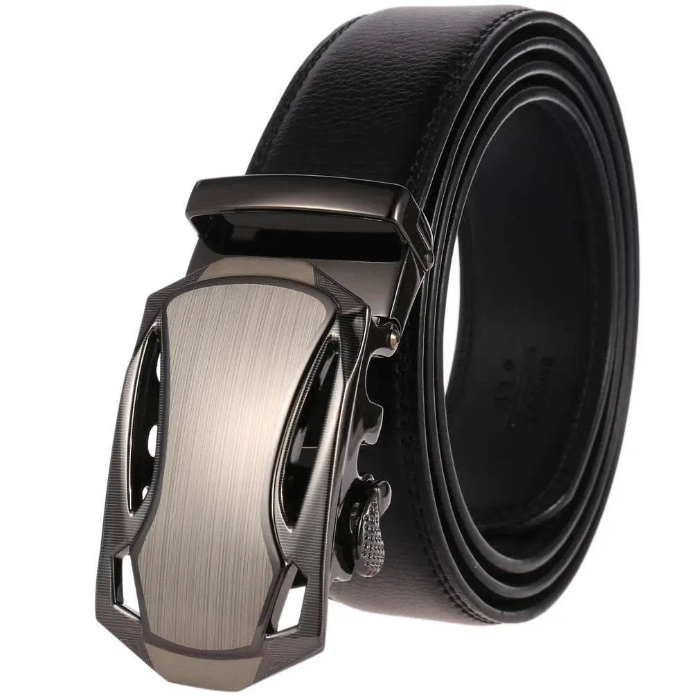 JMT-930698 Genuine Leather Men's Belt – Durable Cowhide Fashion Accessory
