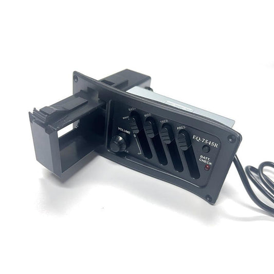 JMT-931082 Four-Section Electric Guitar Vibration Pickup with EQ Settings