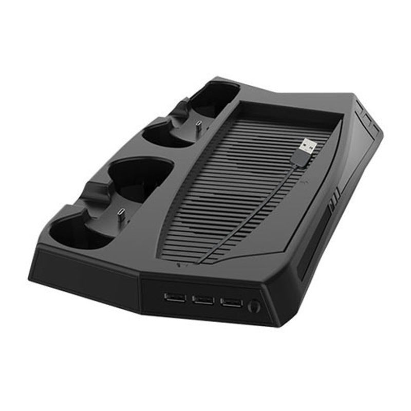 JMT-931722 PS5 Multi-Function Charging and Cooling Station with Dual Controller Charging and USB Hub