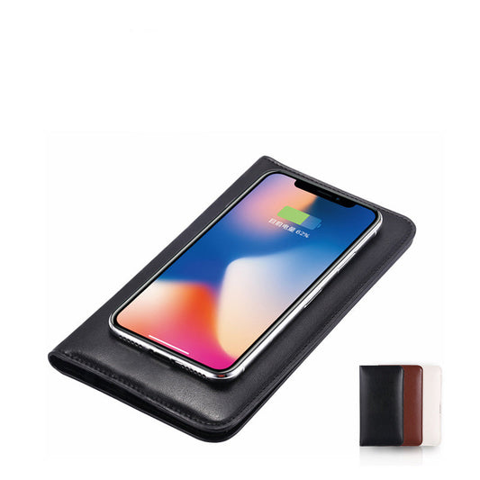 JMT-931786 Rechargeable 6800mAh Wireless Charging Wallet with Multiple USB Ports