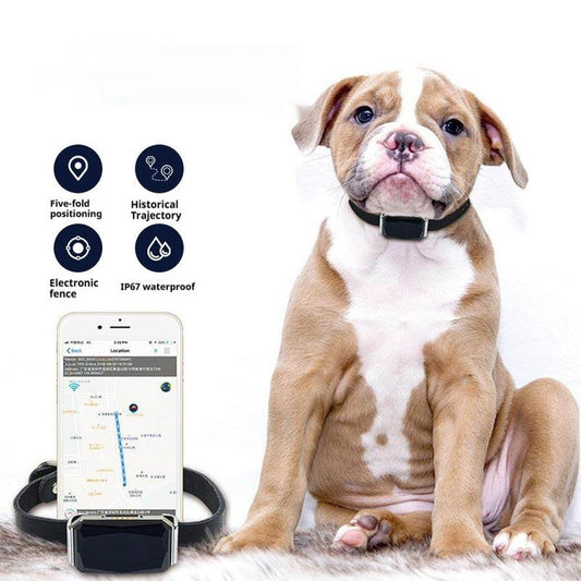 JMT-931914 Smart GPS Tracker for Pets - Anti-Lost Locator for Cats and Dogs with ABS PC Material