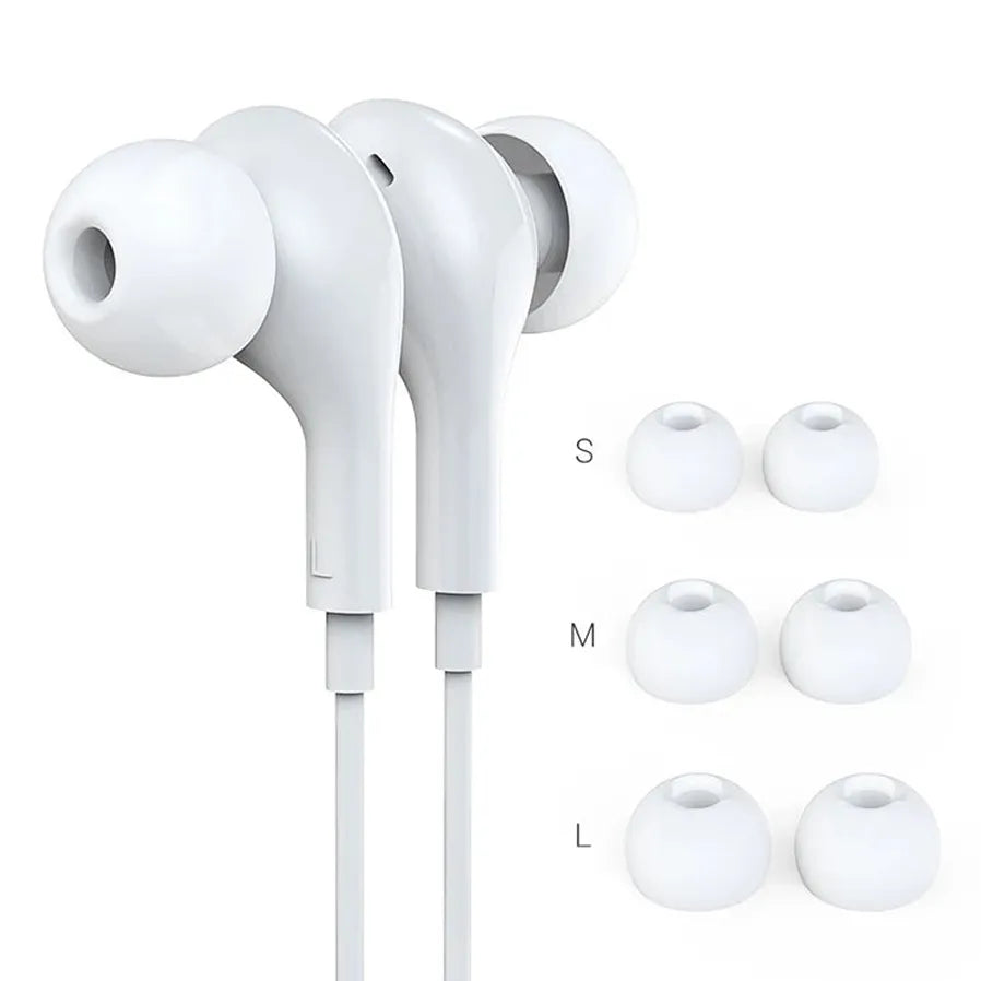 JMT-931914 Wired 3.5mm Earbuds with Microphone and Volume Control for iPhone