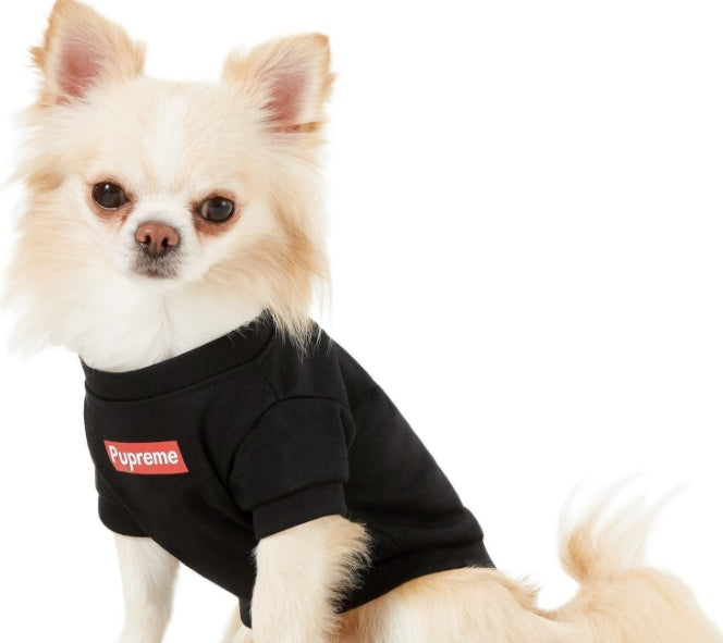 JMT-932170 Breathable Cotton Pet T-Shirt for Dogs - Available in Black and White, Sizes S to XXL