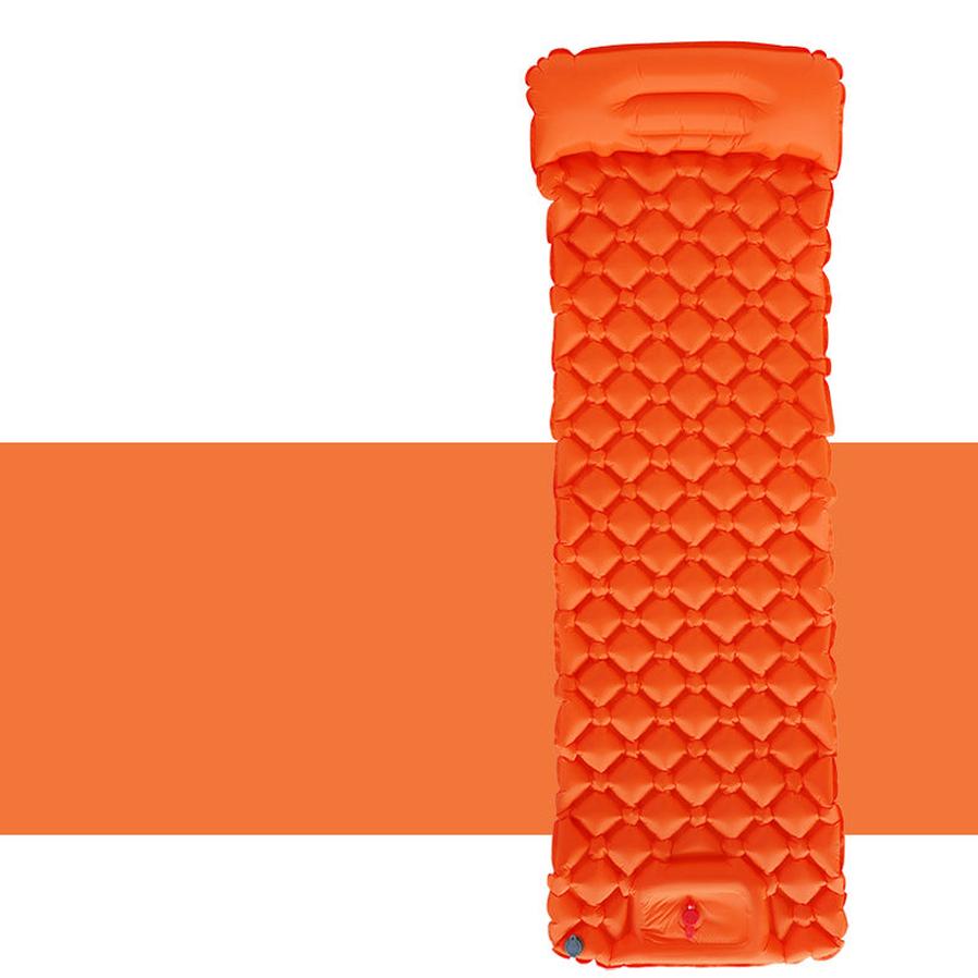 JMT-932298 Ultralight Inflatable Camping Sleeping Pad with Integrated Pillows for Hiking and Travel