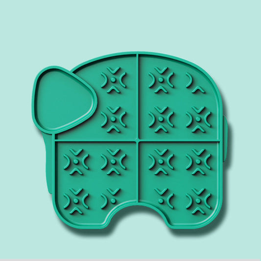 JMT-932426 Silicone Pet Slow Feeder Licking Pad with Suction Cup for Dogs and Cats