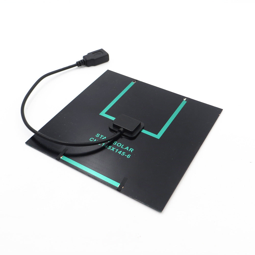 JMT-932426 Solar Panel Fan with Mobile Phone Charging Capability - 6V Options Available