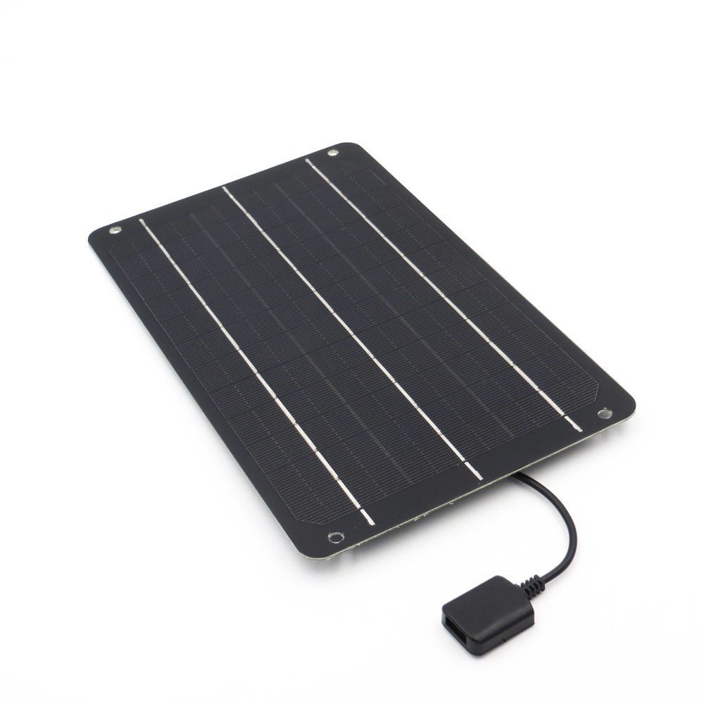 JMT-932426 Solar Panel Fan with Mobile Phone Charging Capability - 6V Options Available